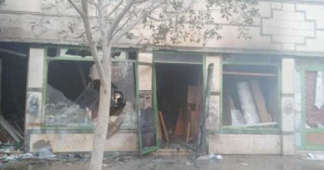 السيطرة على حريق داخل محل تجارى فى حدائق الأهرام