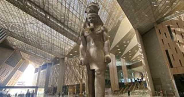 رمسيس الثانى.. حارس التاريخ يستقبل زوار المتحف المصرى الكبير