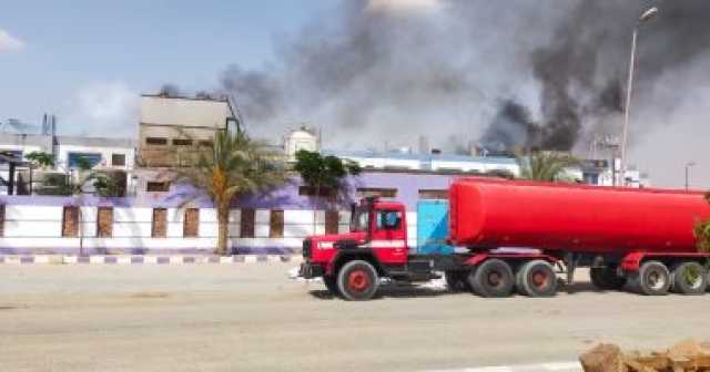 نشوب حريق بمصنع كرتون فى مركز منيا القمح بالشرقية