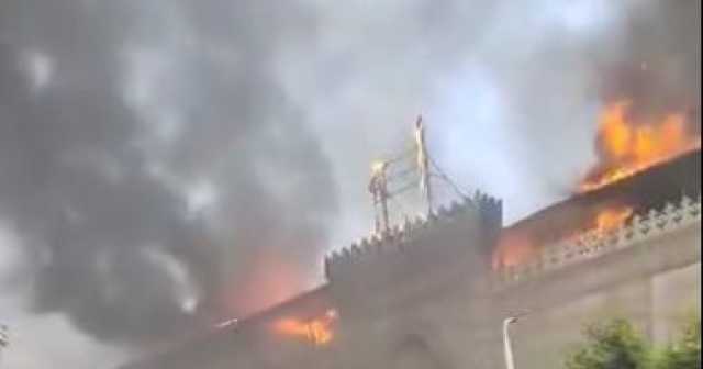 السيطرة على حريق مخزن كرتون فى منطقة أوسيم