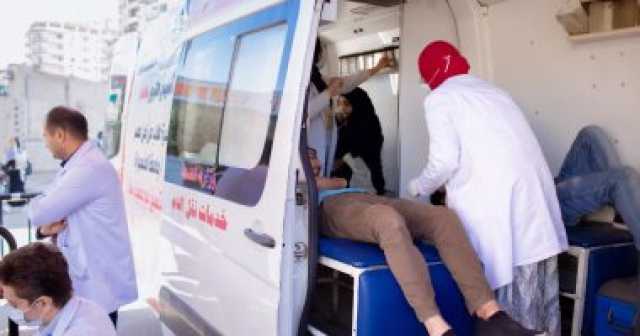 الأمن الإنساني.. رجال الشرطة يتبرعون بدمائهم للمرضى فى قنا