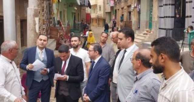 النيابة الإدارية تعاين موقع عقار منهار بالفيوم.. اعرف التفاصيل