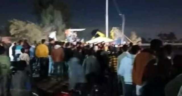 مصرع شخص وإصابة سيدة إثر انقلاب سيارة ملاكى فى ترعة جمصة البلد بالدقهلية