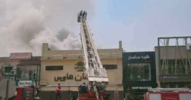 نائب محافظ القاهرة: حريق محلات بوسط البلد لم ينتج عنه إصابات