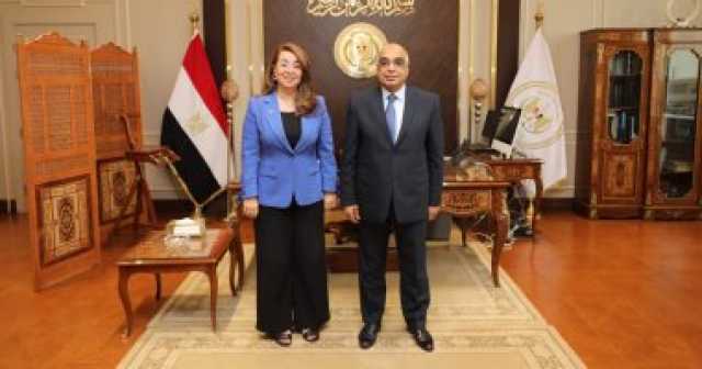 وزير العدل يستقبل الدكتورة غادة والى للتعاون فى مجال مكافحة الإرهاب والجريمة