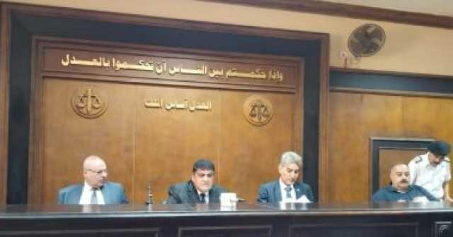 بدء جلسة محاكمة المتهمين بحادث قطار طوخ بجنايات بنها.. فيديو