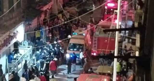 مصرع 3 أشخاص وإصابة ثلاثة آخرين إثر انهيار سقف مقهى فى الجمرك بالإسكندرية