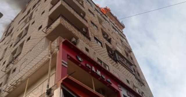 إخماد حريق بسطح أحد الفنادق فى مدينة إدفو بأسوان وإخلاء النزلاء