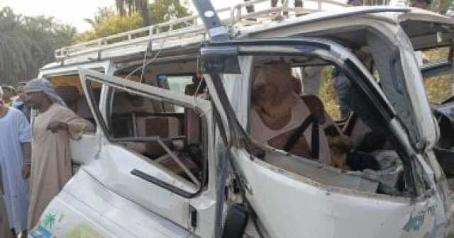 مصرع شخص وإصابة آخر فى حادث تصادم بالشرقية