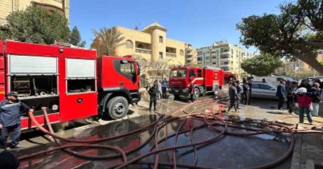 السيطرة على حريق بمول تجاري في الشارع السياحي بكرداسة