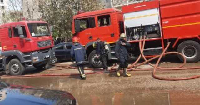 السيطرة على حريق مخلفات فى إمبابة