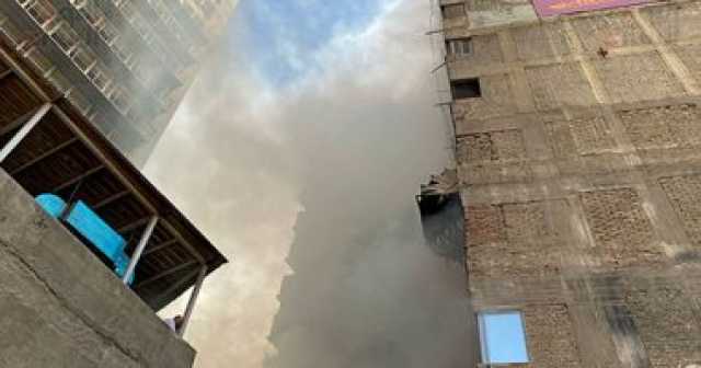 السيطرة على حريق داخل شقة سكنية فى فيصل