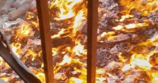 السيطرة على حريق فى مخلفات بجوار سور كلية التربية النوعية جامعة طنطا