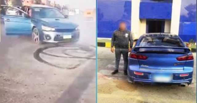 شاهد.. القبض على المتهم بالاستعراض بسيارة خلال حفل زفاف