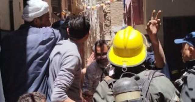 إصابة شخصين وانهيار جزئى لمنزل بأسيوط بسبب انفجار أسطوانة بوتاجاز