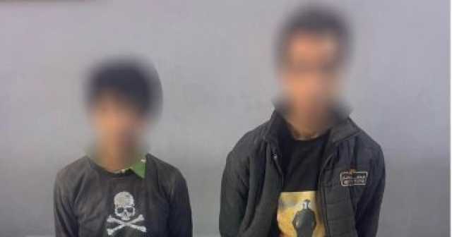 القبض على المتهمين بسرقة كشاف أحد أعمدة الإنارة بمدينة السلام