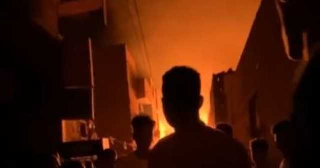 إخماد حريق داخل مصنع فى عين شمس دون إصابات