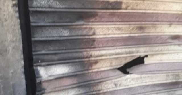 المعاينة الأولية لحريق مخزن خردة بالدقهلية: انفجار جسم غريب من مخلفات الحروب