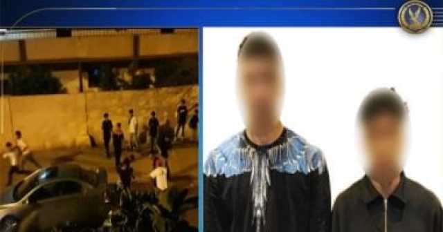 ضبط المتهمين بالتشاجر بالقاهرة بسبب ركن سيارة ..فيديو