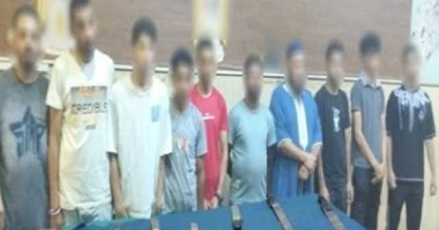 الداخلية تضبط المتهمين بالتشاجر بالعاب نارية فى عين شمس.. فيديو