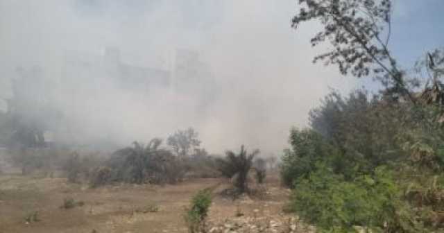السيطرة على حريق بجوار مديرية الصحة فى بنى سويف