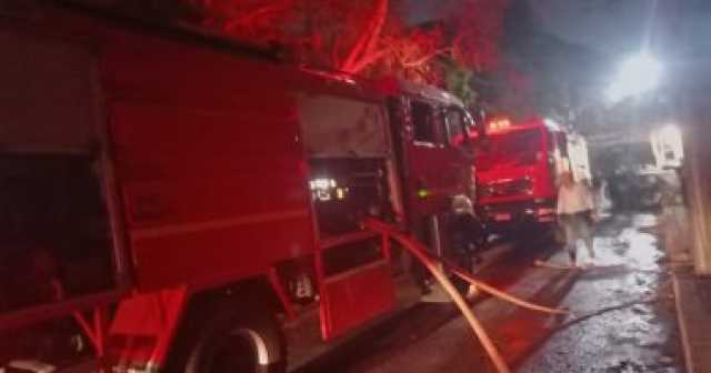 إخماد حريق داخل شقة سكنية فى مصر الجديدة دون إصابات.. صور