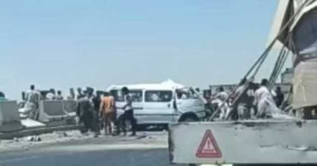 المعاينة: اختلال عجلة القيادة وراء حادث تصادم سيارتين بالطريق الإقليمى