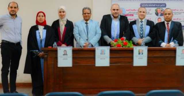 باحثة فى جامعة بنى سويف تحصل على الماجستير فى العلوم السياسية