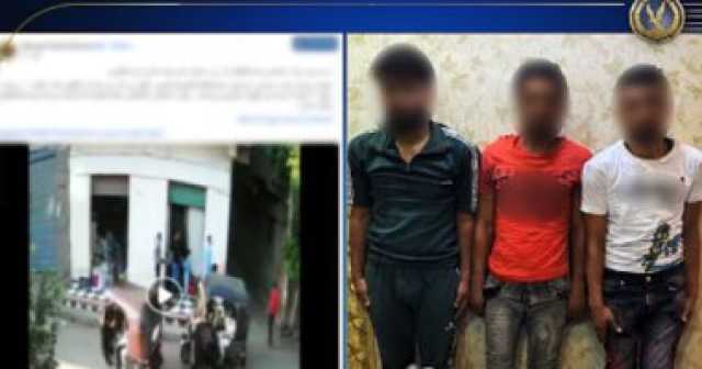 القبض على المتهم بإطلاق أعيرة نارية لاعتراض المواطنين على سرعته.. فيديو