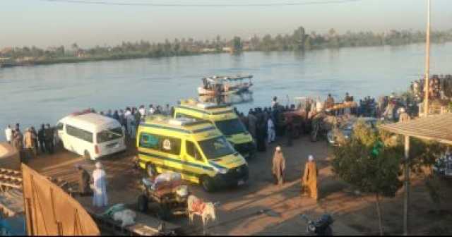 إخلاء سبيل المتهمين فى واقعة سقوط سيارة من معدية دشنا بكفالة 10 آلاف جنيه