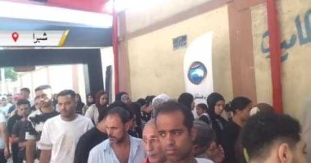 توافد المواطنين على لجان الشرابية وحدائق القبة للإدلاء بأصواتهم فى انتخابات الشيوخ