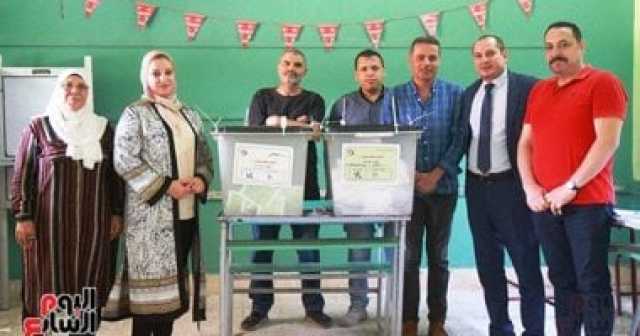 توافد الناخبين على لجان الساحل بانتخابات مجلس الشيوخ