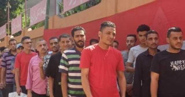 تزايد أعداد الناخبين بإمبابة للإدلاء بأصواتهم فى انتخابات مجلس الشيوخ.. صور