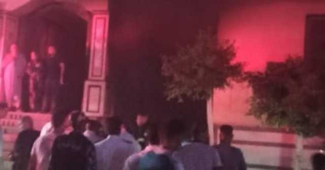 حريق بمصنع ملابس في كفر الشيخ وإصابة شخص باختناق.. صور