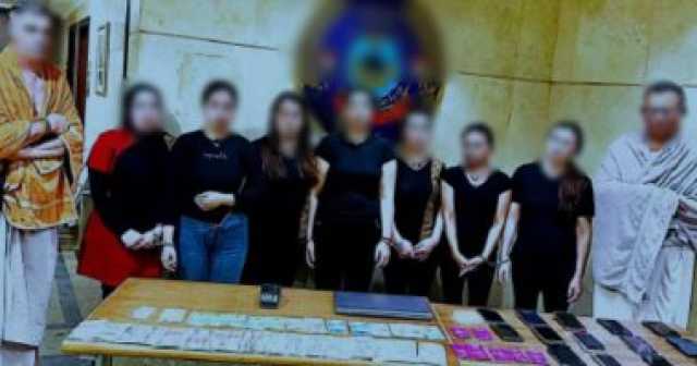 ضبط 9 متهمين بينهم 7 سيدات داخل نادٍ صحى لأعمال المنافية للآداب بمصر الجديدة