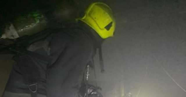 تفاصيل حريق مخزن قطع غيار سيارات فى مدينة السلام.. صور