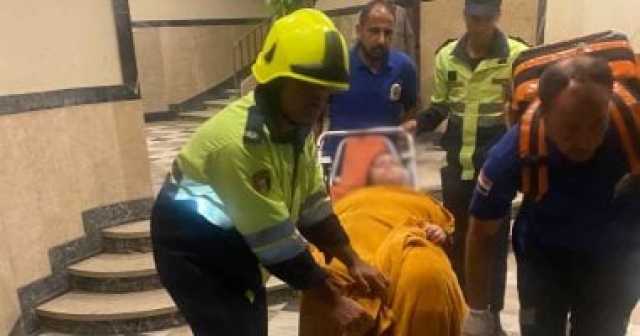 الأمن ينقذ سيدة عاجزة عن الحركة داخل شقتها بمصر الجديدة