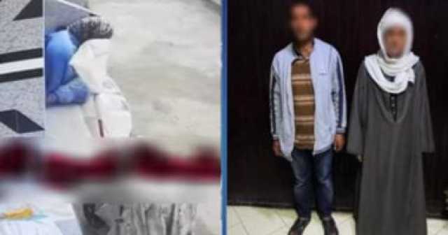 مشادة تتحول إلى اعتداء.. حقيقة فيديو ضرب سيدة وتمزيق ملابسها فى البحيرة