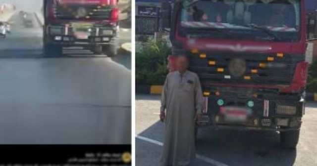 ضبط سائق نقل سار عكس الاتجاه بالقاهرة.. والداخلية: عرض حياة المواطنين للخطر