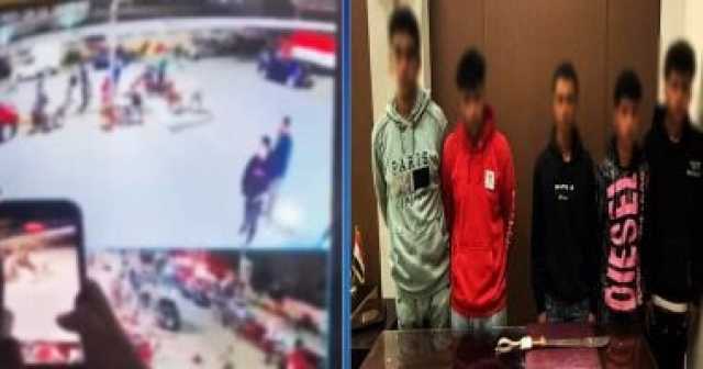 خلاف على مشروبات ينتهي بزجاجة مشتعلة في الشارع بالغربية