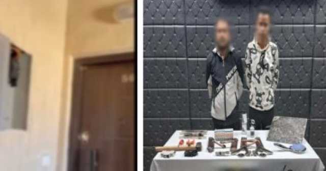 ضبط مرتكب سرقة وحدات تحت الإنشاء فى الجيزة بعد تداول فيديو على السوشيال ميديا