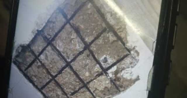 ننشر معاينة انهيار جزئى داخل منزل فى الخليفة