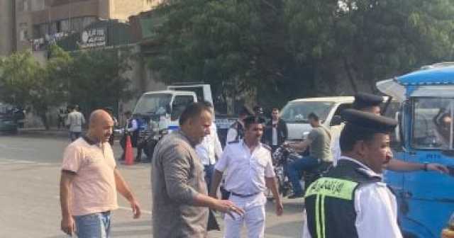 حملة أمنية لضبط الخارجين على القانون في شارع الحرية بالمطرية