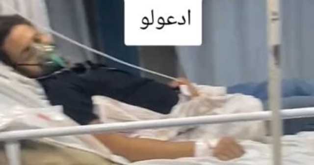 أول صور للمطرب إسماعيل الليثى من داخل الرعاية المركزة جراء حادث مروع