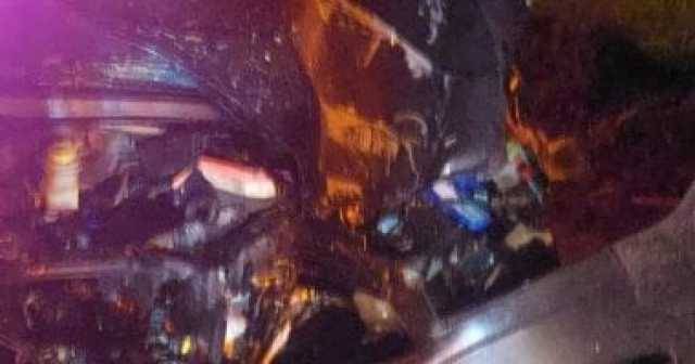 بالأسماء.. إصابة 5 أشخاص بإصابات متفرقة في حادث انقلاب سيارة بكفر الشيخ
