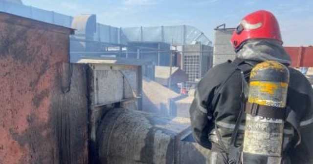 مصرع عامل وإصابة آخر فى حريق بمخزن للبويات بالمنوفية