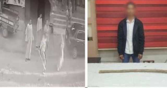 بعد انتشار فيديو الضرب.. ضبط عامل اعتدى على عمته بعصا خشبية فى الفيوم