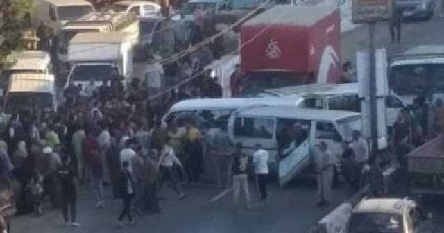 إصابة 7 أشخاص فى حادث مرورى مروع بطريق أجا – المنصورة