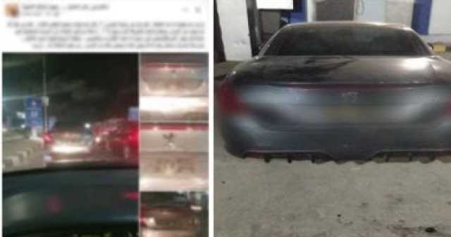 الداخلية تضبط سيارة بالإسكندرية بلوحات معدنية مخالفة وزجاج حاجب للرؤية