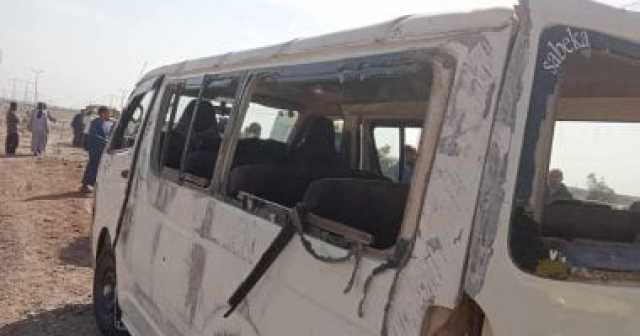 إصابة7 أشخاص فى حادثين بالعياط والسلام